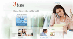 Desktop Screenshot of blazecredit.com